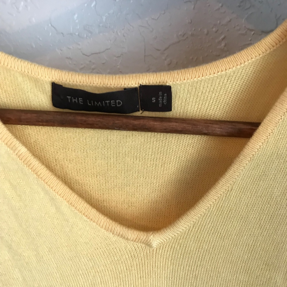 The Limited Yellow Ruffle Top - Picture 2 of 2